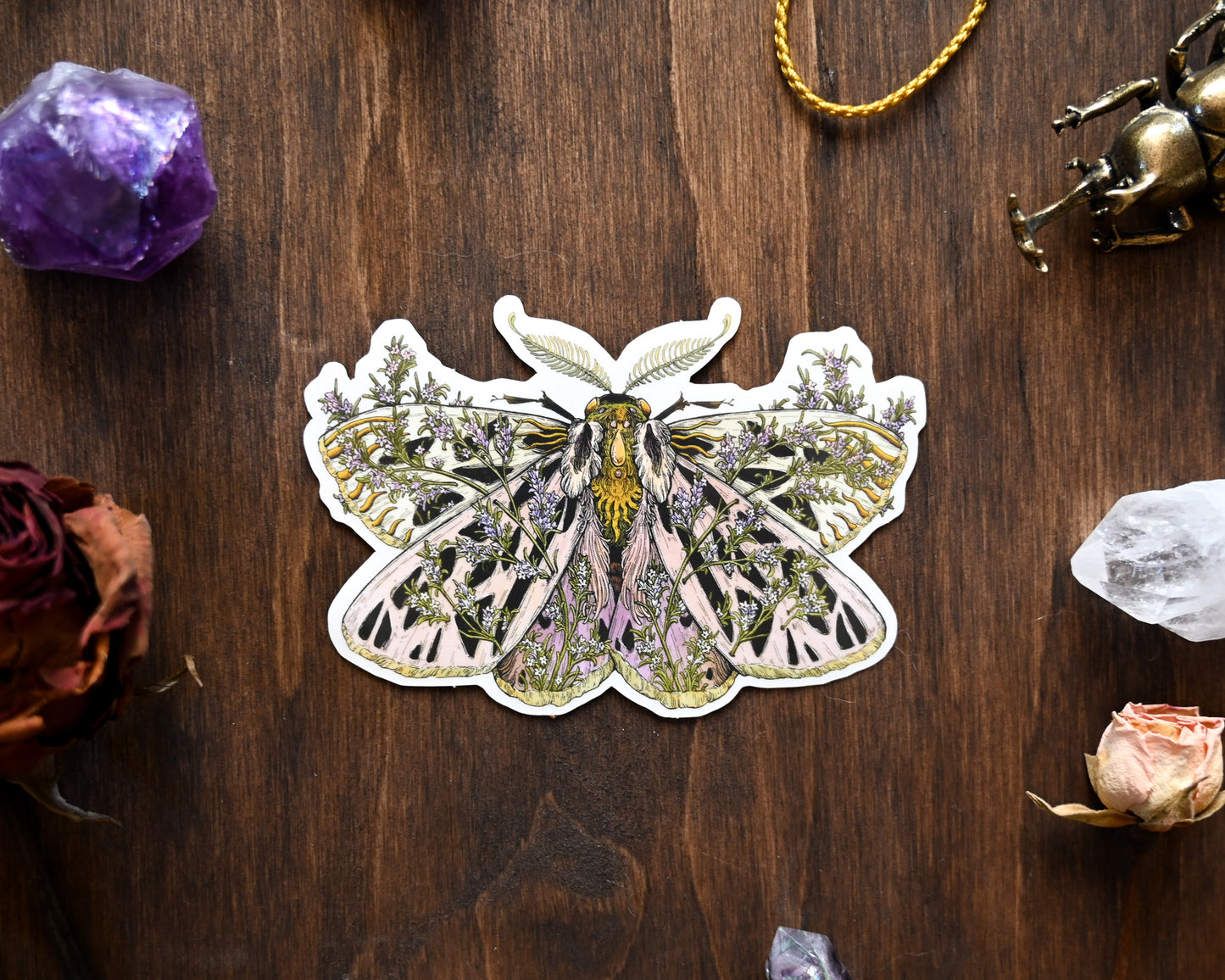 Garden Moth Sticker