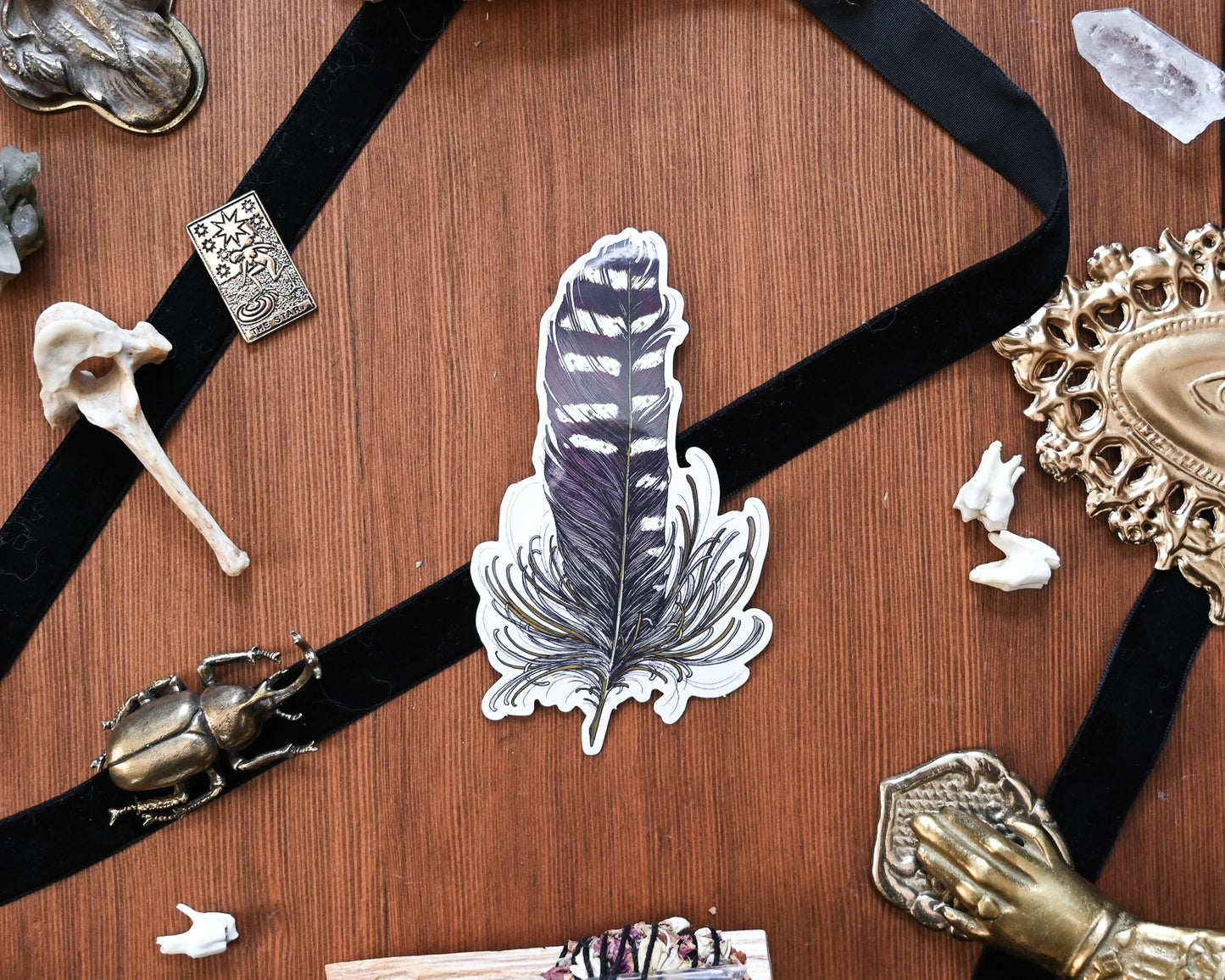 Feather Sticker