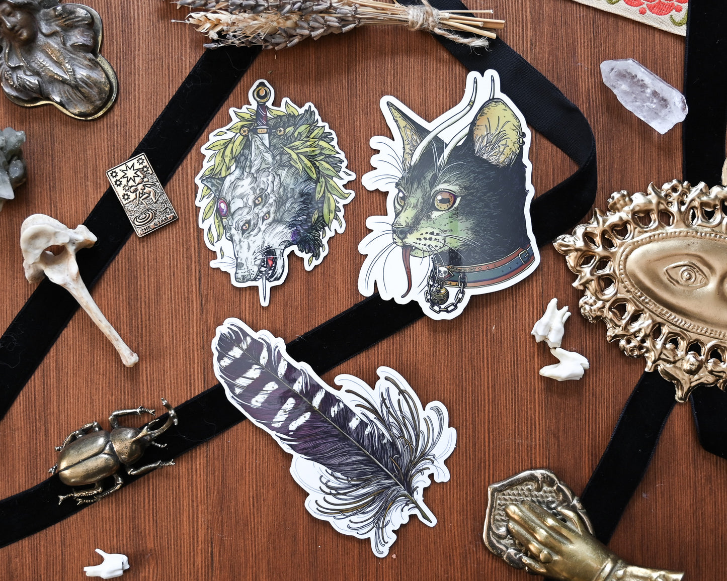 Feather Sticker