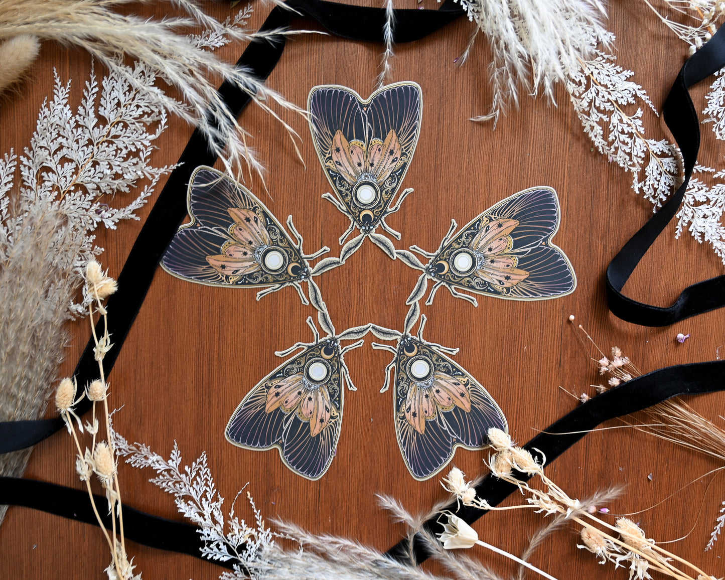 Moth Planchette Sticker