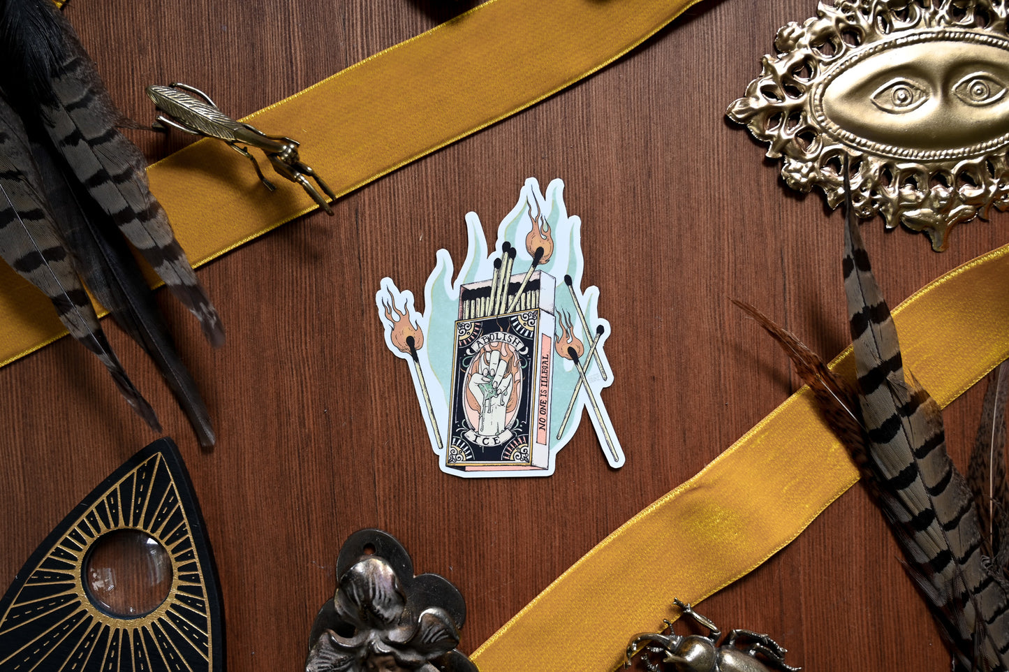 Tinder Box Sticker