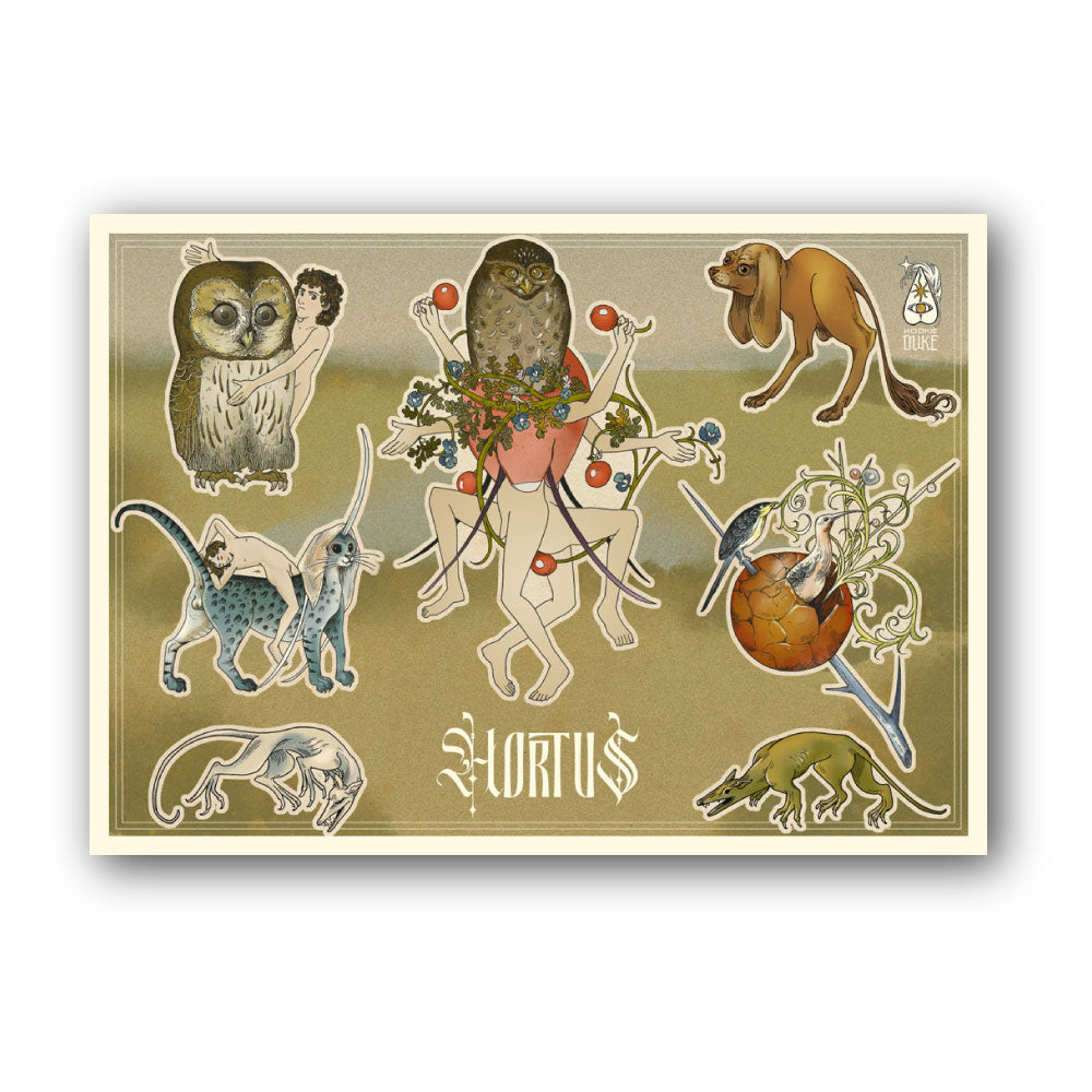 Hortus: Sticker Sheet