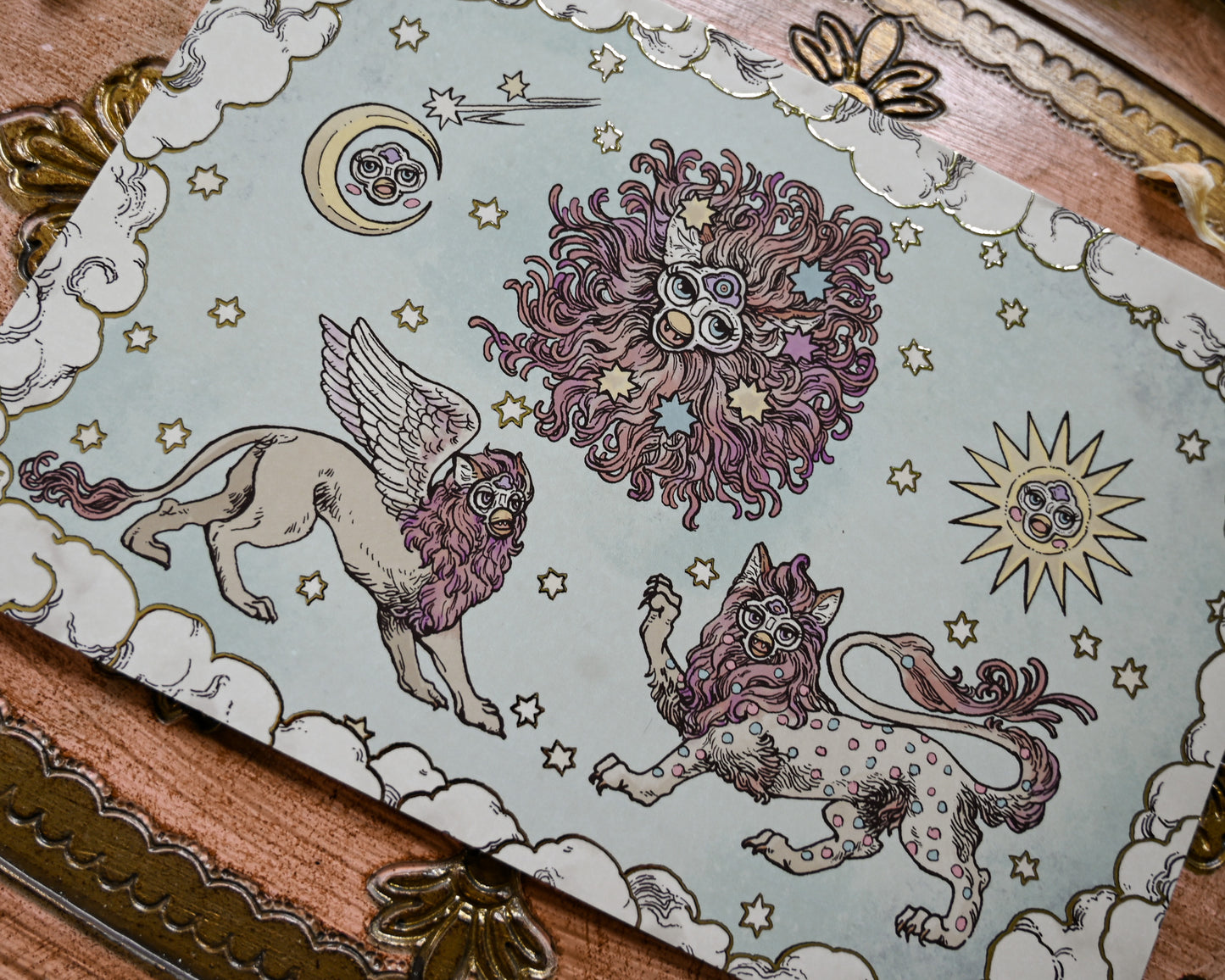 Furby Esoterica Gold Flash Sheets