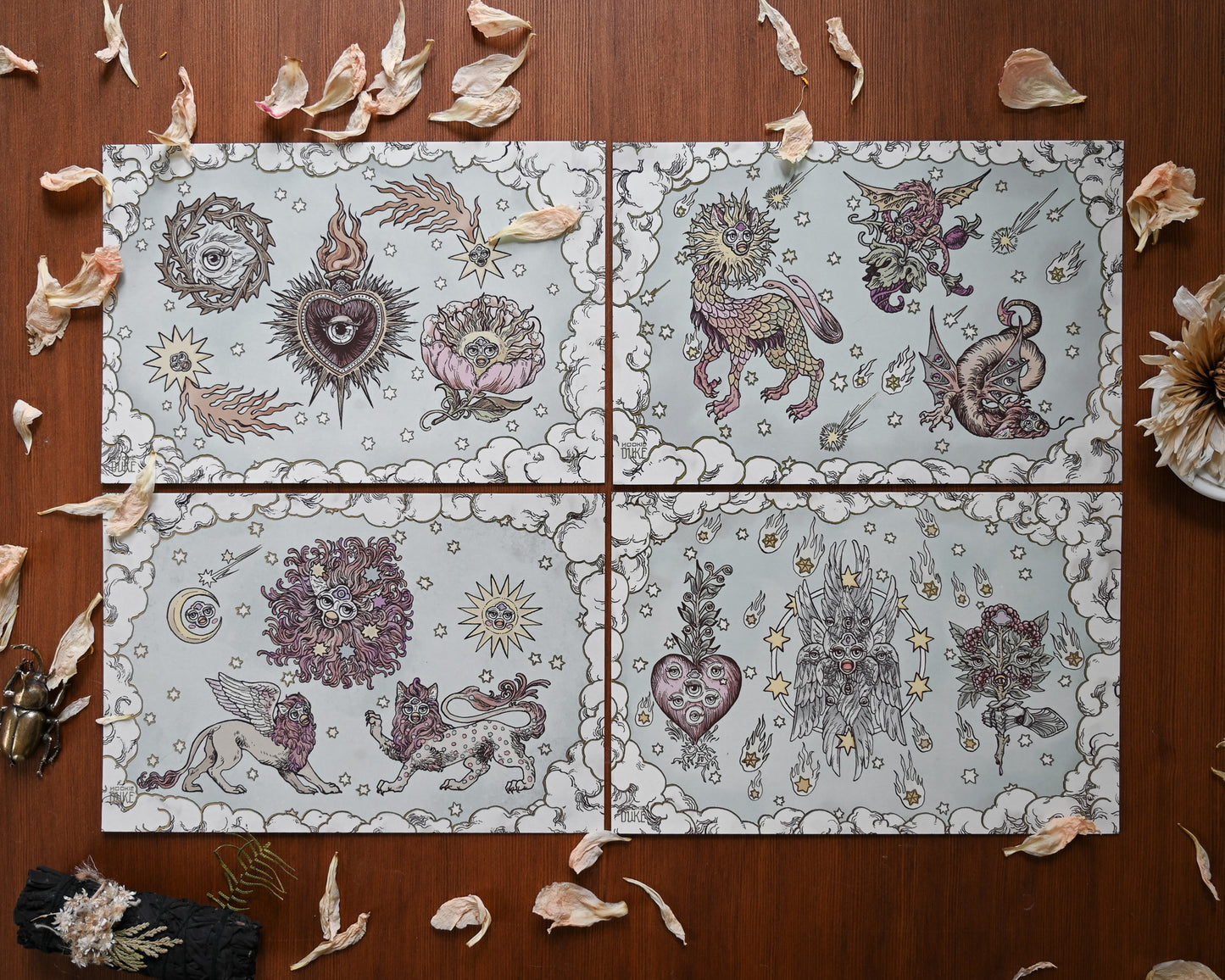 Furby Esoterica Gold Flash Sheets