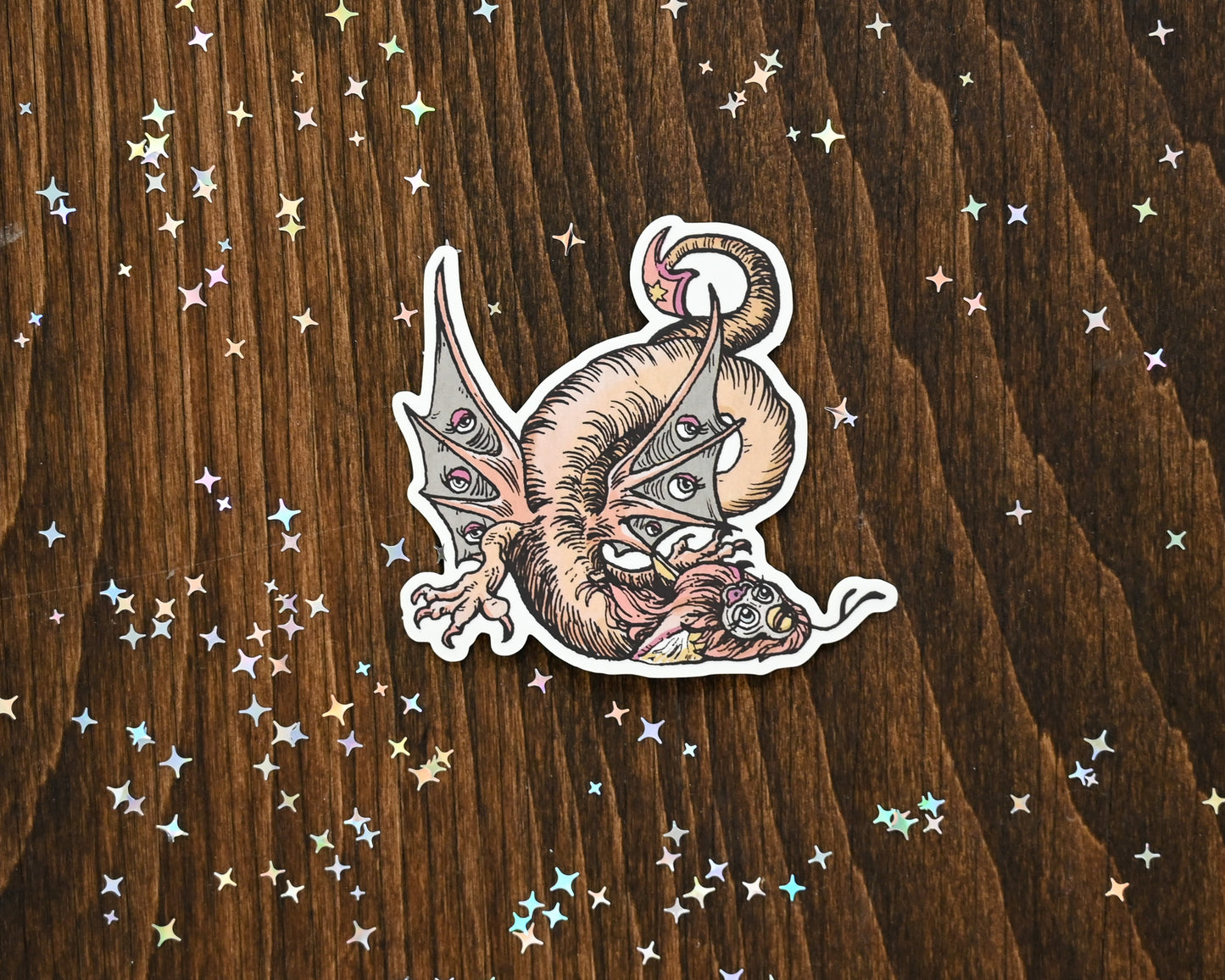 Furby Great Dragon Sticker