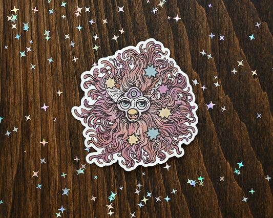 Furby Sun Leo Sticker