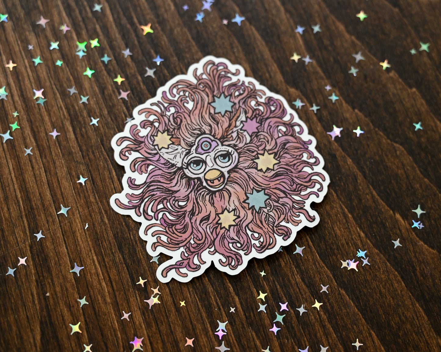 Furby Sun Leo Sticker