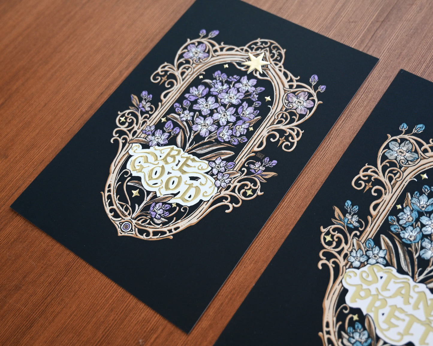 Forget Me Not Prints by Erica Williams (HookieDuke) (view 3)