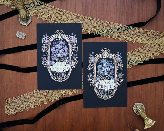 Forget Me Not Prints by Erica Williams (HookieDuke)