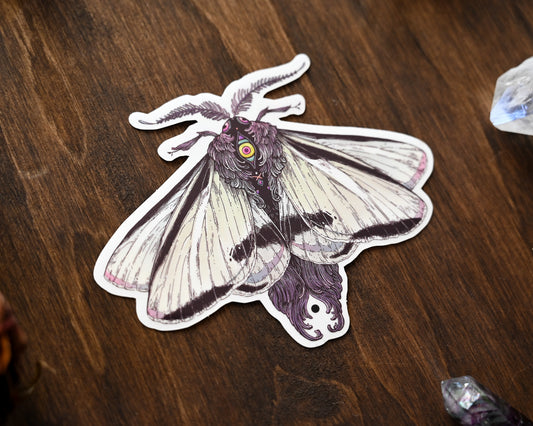 Spiritualist Moth Sticker