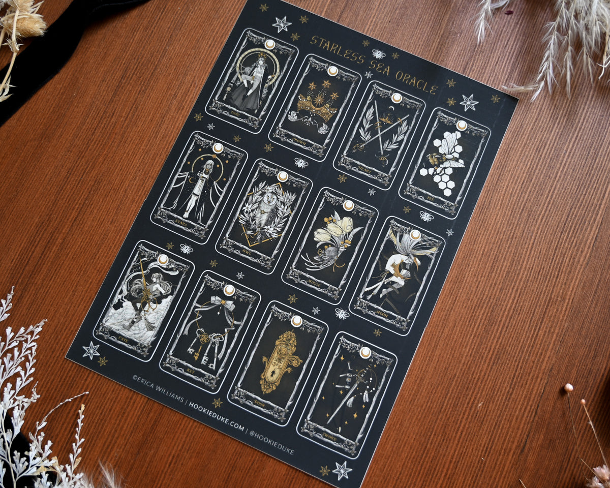 Oracle Name Sticker HookieDuke | Starless Sea Oracle | Sticker Sheet