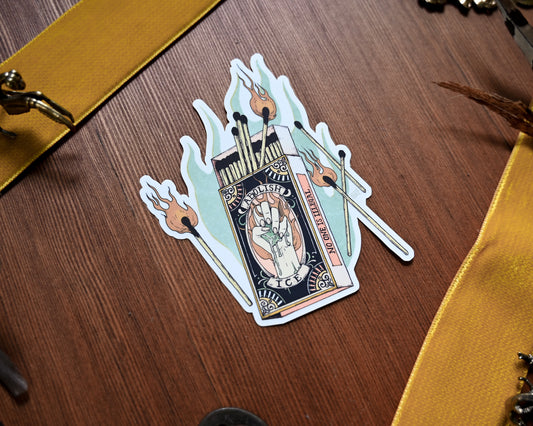 Tinder Box Sticker