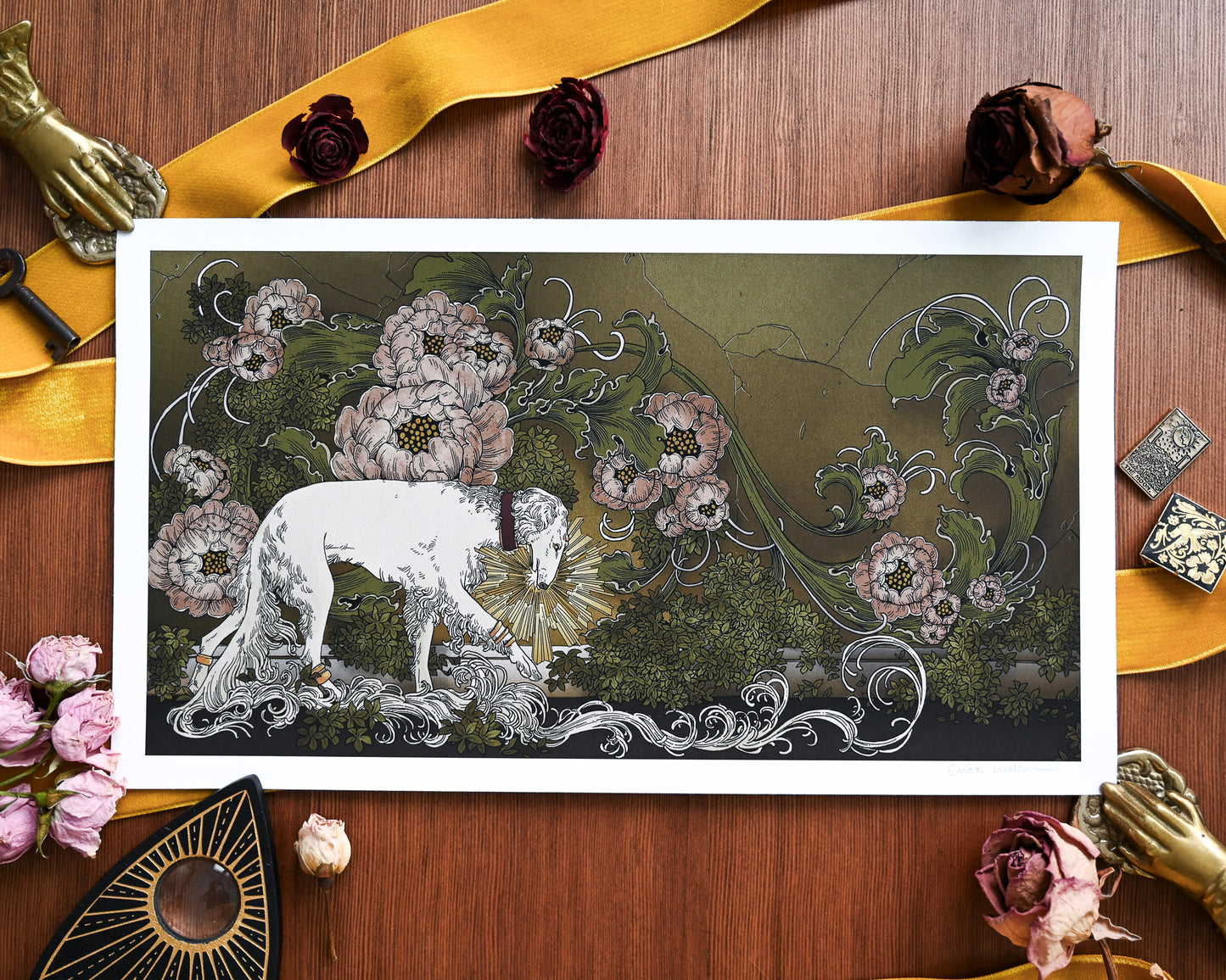 Radiant — giclée fine art print by Erica Williams (HookieDuke)