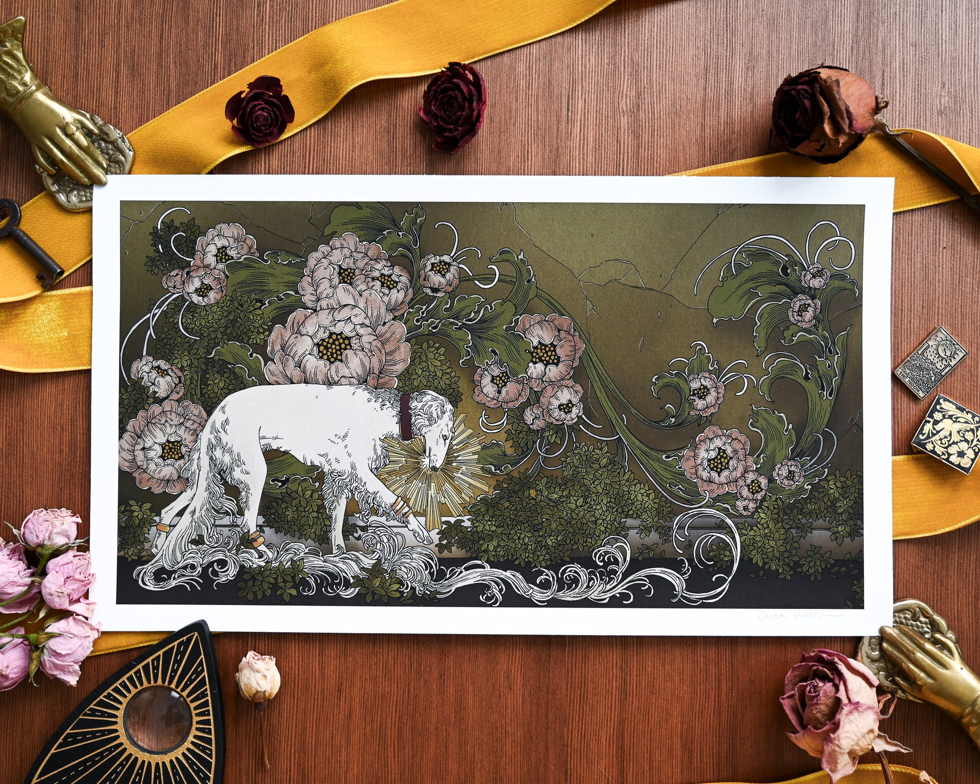 Radiant — giclée fine art print by Erica Williams (HookieDuke)