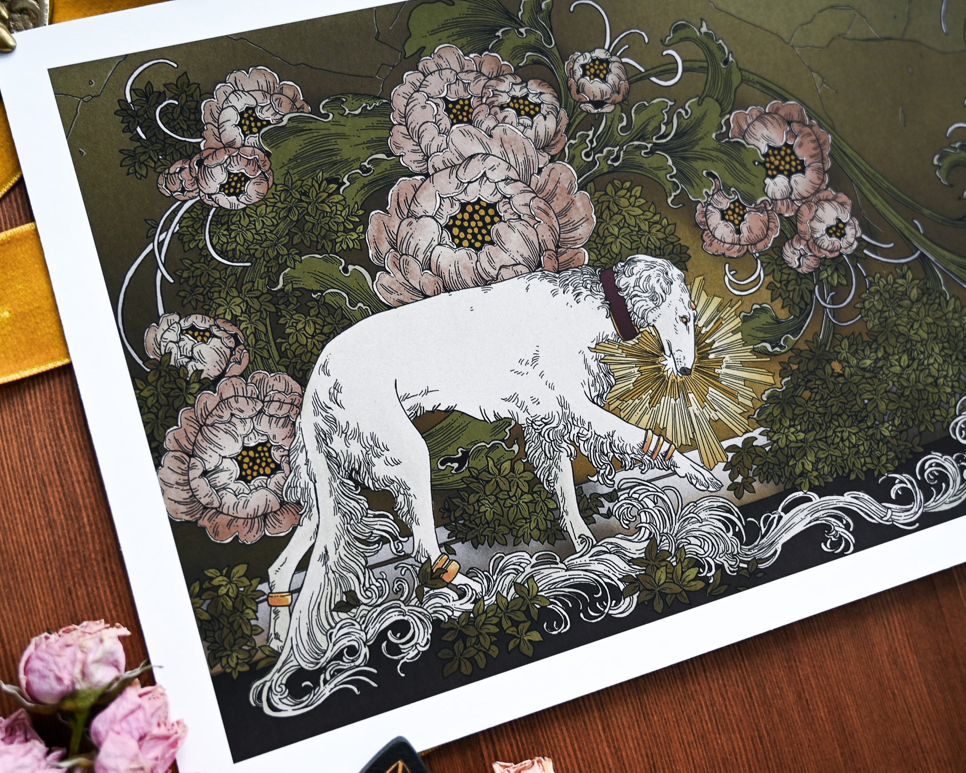 Radiant — giclée fine art print by Erica Williams (HookieDuke) (view 2)