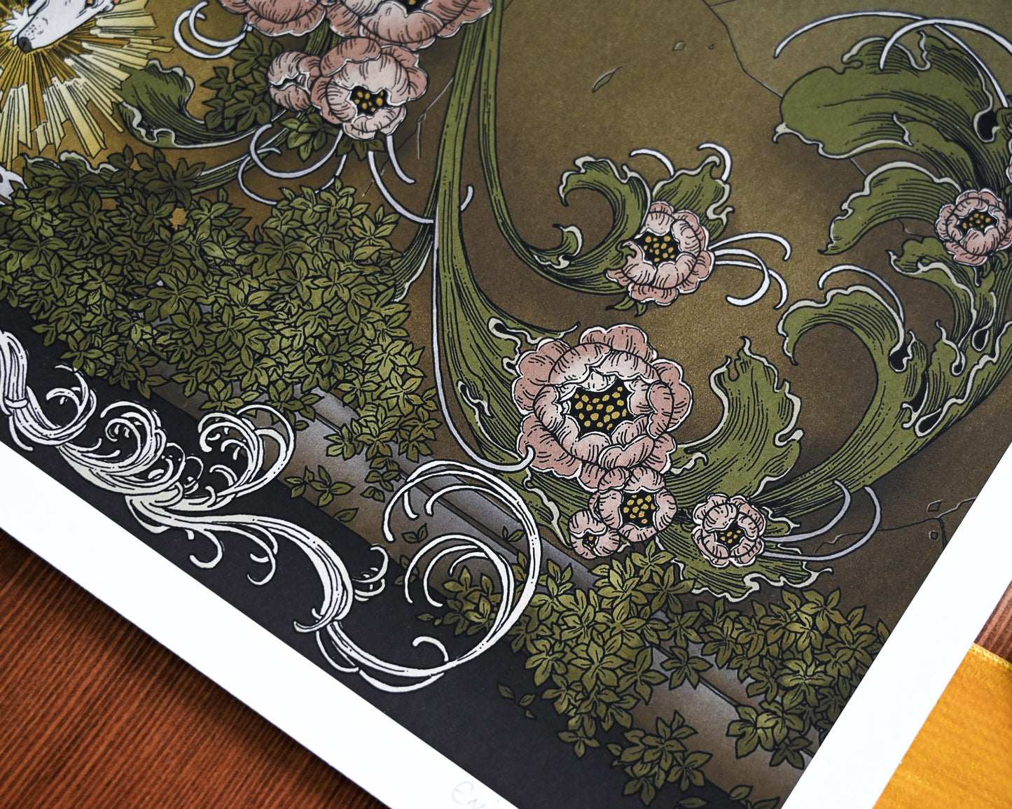 Radiant — giclée fine art print by Erica Williams (HookieDuke) (view 3)