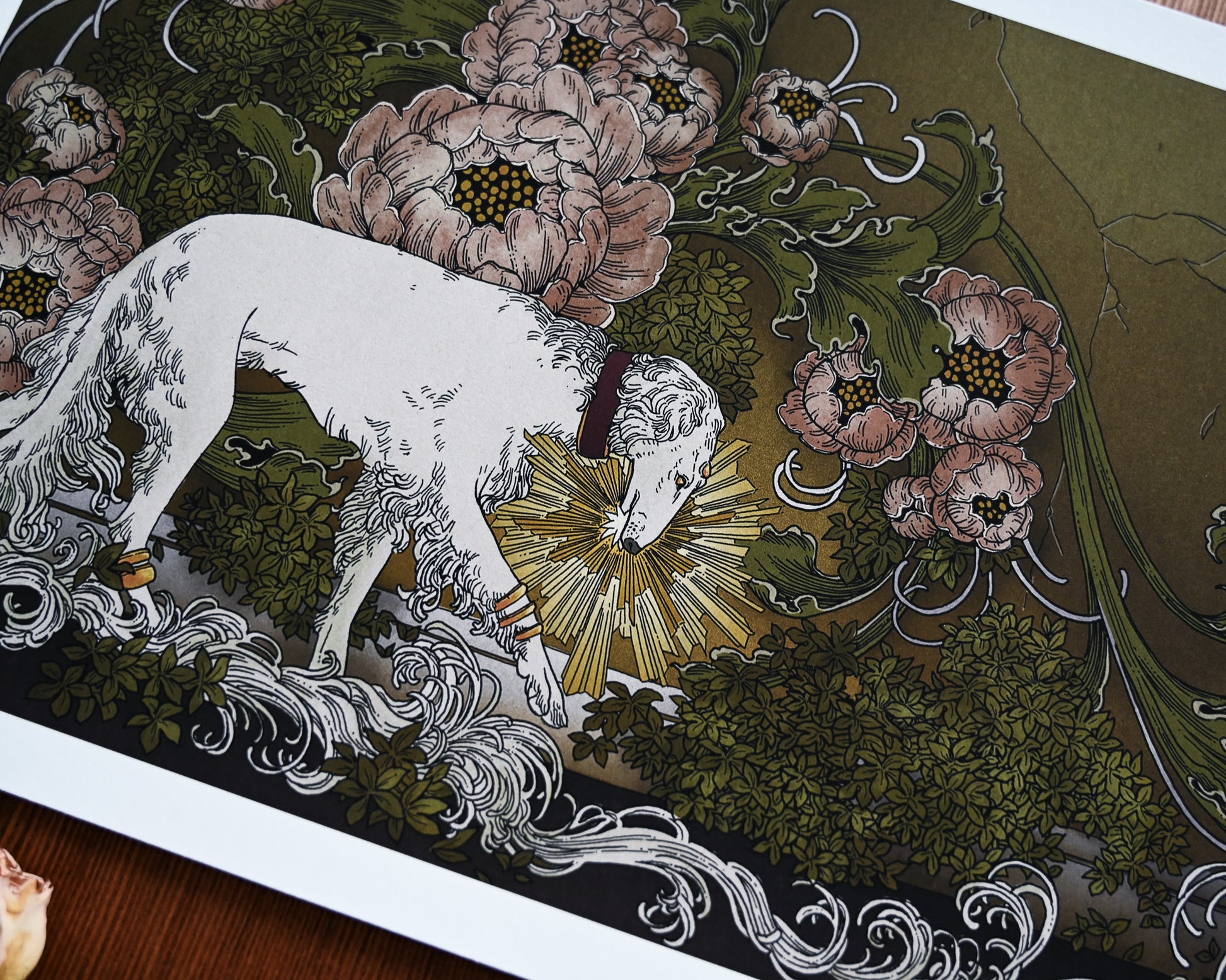 Radiant — giclée fine art print by Erica Williams (HookieDuke) (view 4)