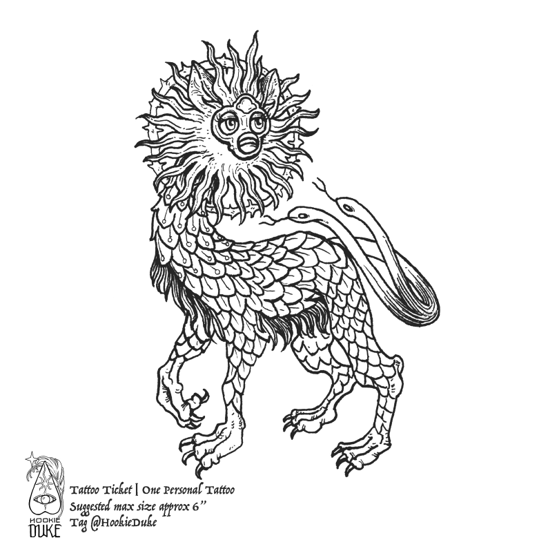 Furby Esoterica Tattoo Flash by Erica Williams (HookieDuke) (view 19)