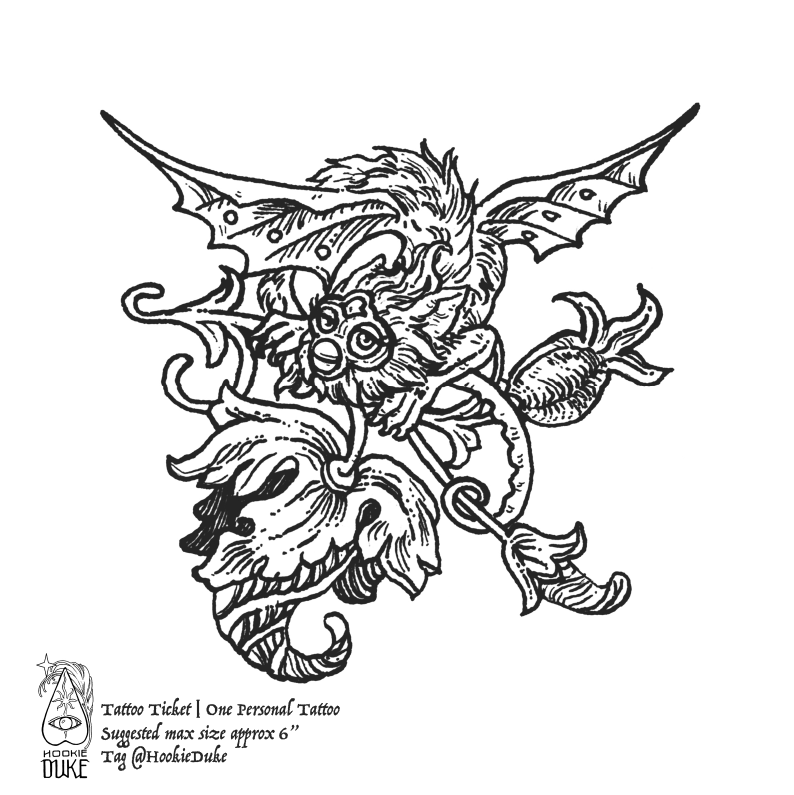 Furby Esoterica Tattoo Flash by Erica Williams (HookieDuke) (view 20)