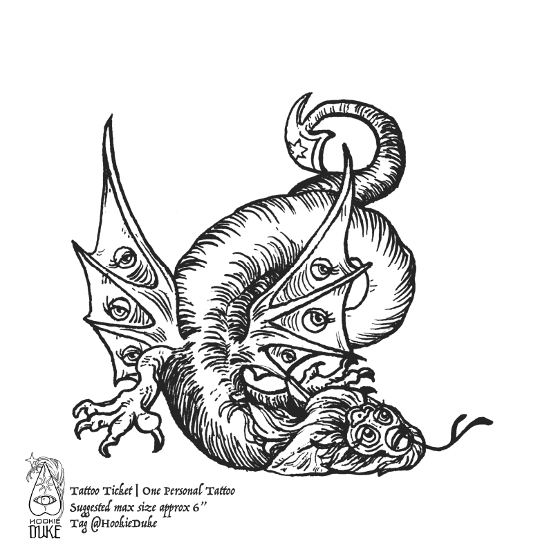 Furby Esoterica Tattoo Flash by Erica Williams (HookieDuke) (view 21)