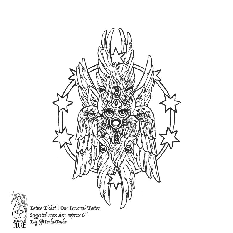 Furby Esoterica Tattoo Flash by Erica Williams (HookieDuke) (view 7)