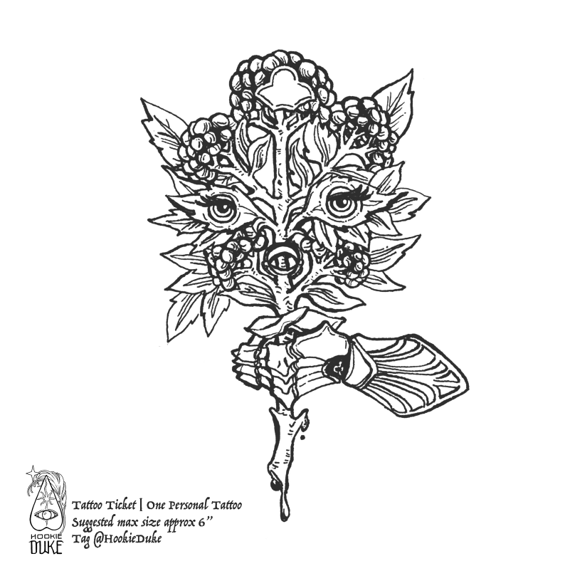 Furby Esoterica Tattoo Flash by Erica Williams (HookieDuke) (view 8)