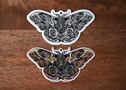 Psyche Moth Sticker